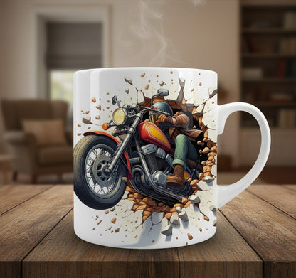 Biker Breakout 3D Mug