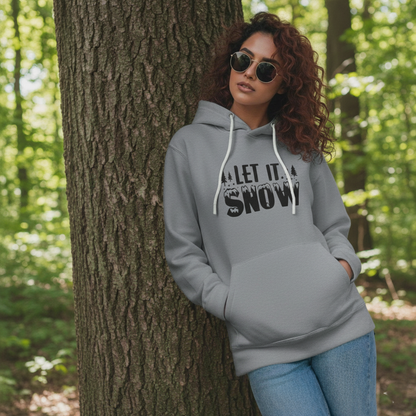 CozyGlow | Ladies Sky Blue Hoodie for Everyday Comfort and Style