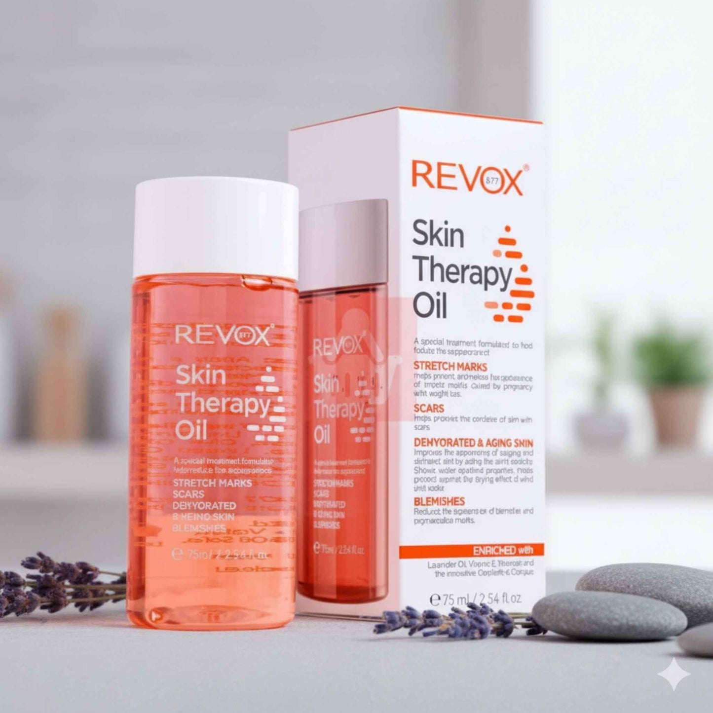 Revox Stretch Marks and Scars Removal Skin Therapy Oil 75ml
