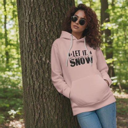 CozyGlow | Ladies Sky Blue Hoodie for Everyday Comfort and Style