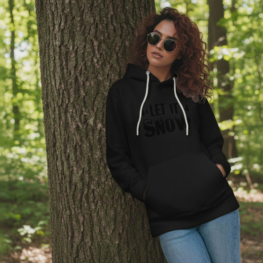 CozyGlow | Ladies Sky Blue Hoodie for Everyday Comfort and Style